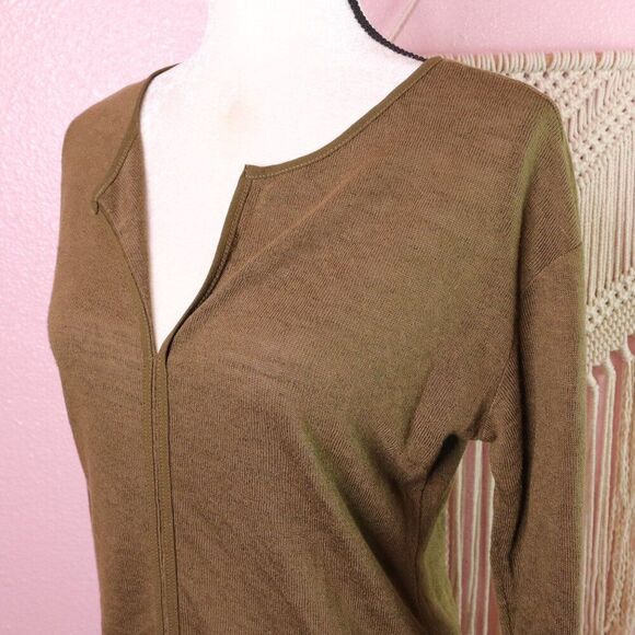 Sanctuary | Long Sleeve V Neck Top Small - Picture 3 of 7